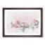 Pink Cherry Blossom in Abstract - Framed Print-55768656-55768658