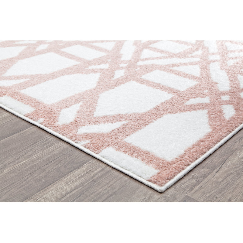 Tapis contemporain au lait épicé Miko, Rectangle 9 pi x 12 pi
