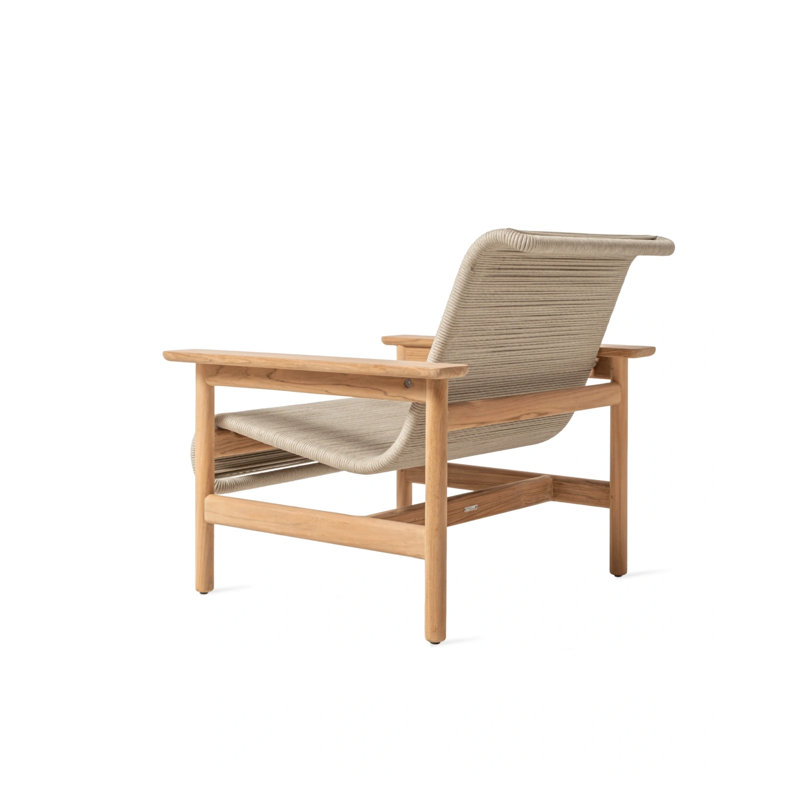 Tomus Outdoor Teak Lounge Chair
