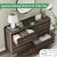 Commode 6 tiroirs pour chambre Louby, 54 po de largeur, gris-579325392