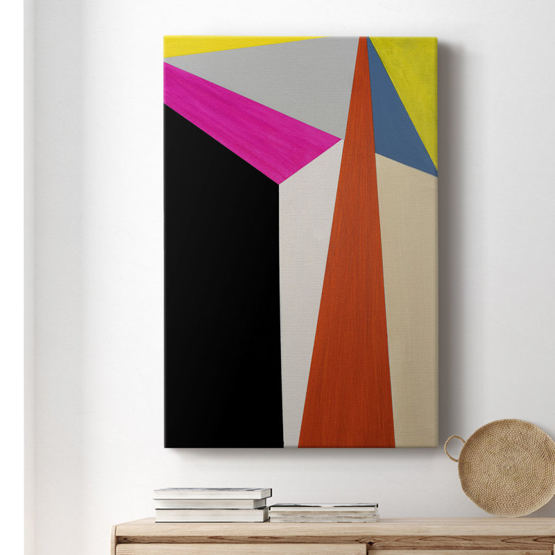 Modulaire III - peinture sur toile tendue, H 60 po x l 40 po x P 1 po