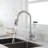 SXH Pull Down Touch Kitchen Faucet