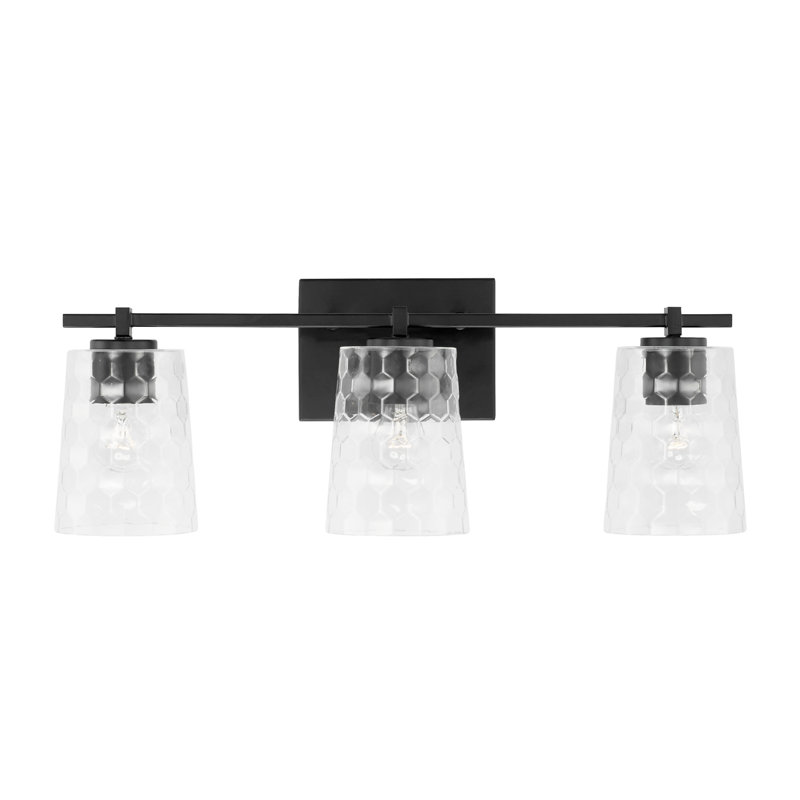 Stamey 3 - Light Dimmable Vanity Light, Matte Black