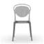 Chaise Parisienne transparente avec assise en polycarbonate-10395877