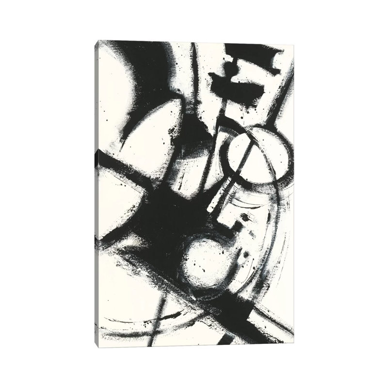 Expression Abstract II.A, 20.32 cm H x 30.48 cm W, Wrapped Canvas