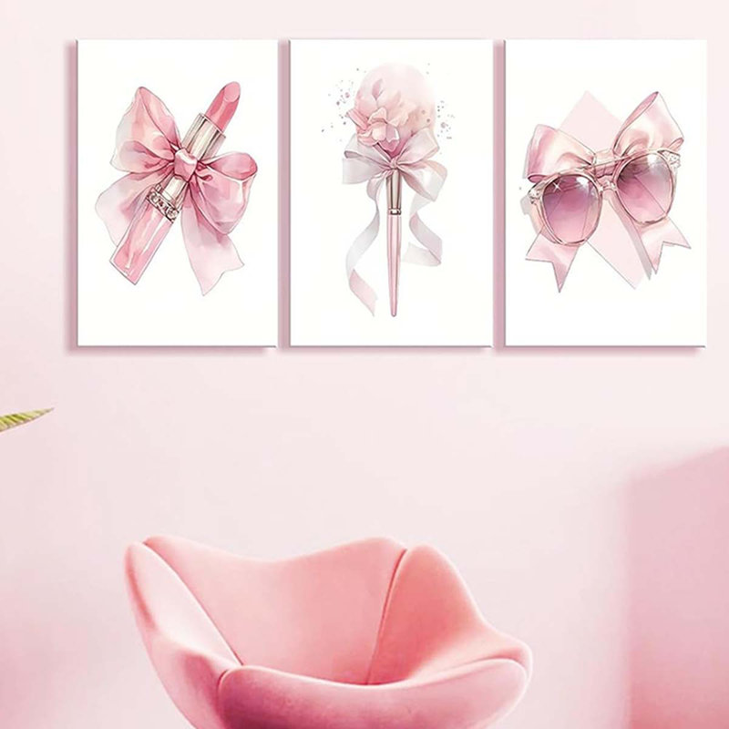 3 Piece Wrapped Canvas Print, 60 cm H x 120 cm W
