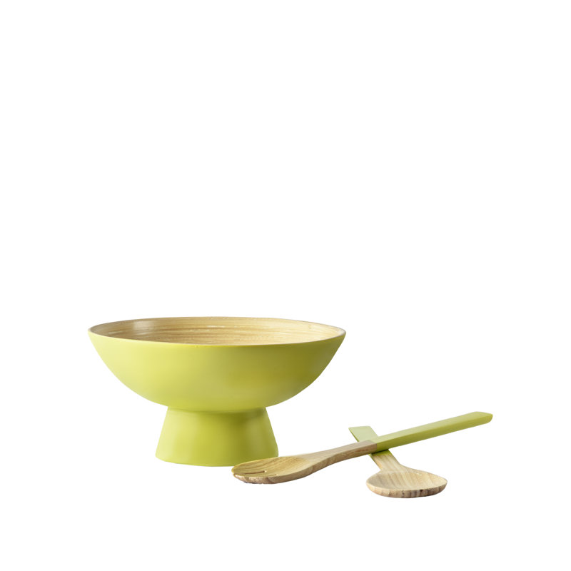 Bol décoratif en bambou Bahia, Vert