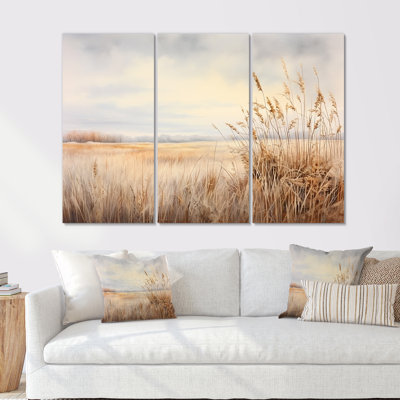 Prairie Peacefulness Meadows II - ensemble d'art mural prairies
