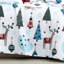 Ensemble de courtepointe réversible en microfibre Winter Wonderland-371636250