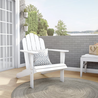 Langport Solid Wood Adirondack Chair