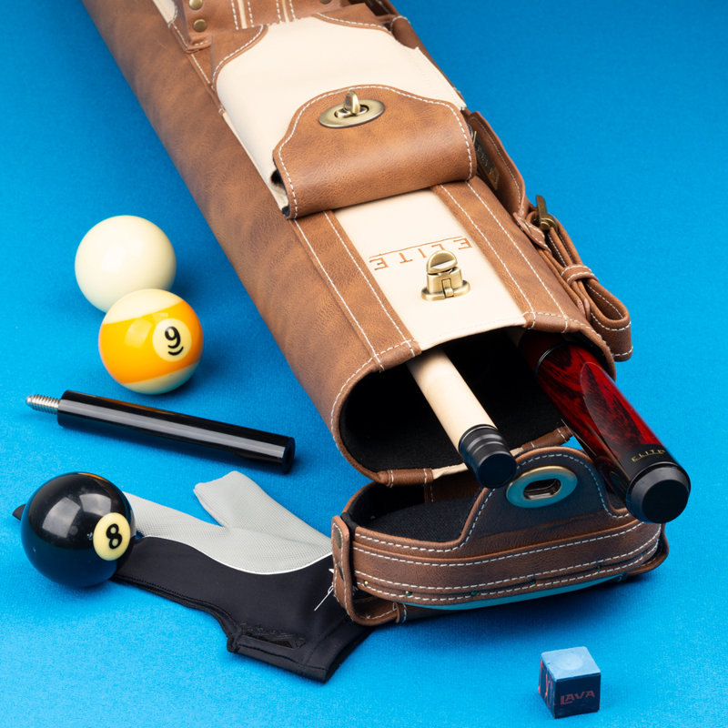 2'10" Pool Cue Case, Chestnut