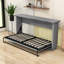 Lit escamotable simple avec conception pliante peu encombrante