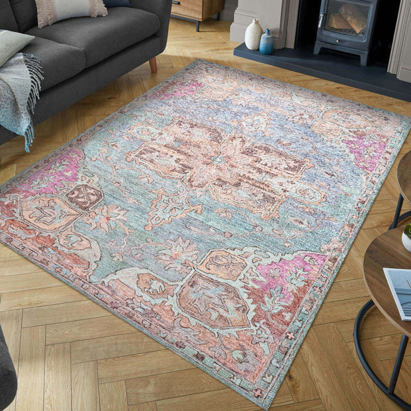 Oriental Indoor Rug, Rectangle 5'3" x 7'3"