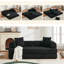 Canapé-lit pliable de 78,5 po, canapé-lit 4 en 1 pour trois personnes, très grand salon et solution de sommeil-356892363