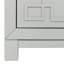 Elegant Chamere 32" Wide Nightstand – Glam Bedroom Chest with 3 Drawers-29044881