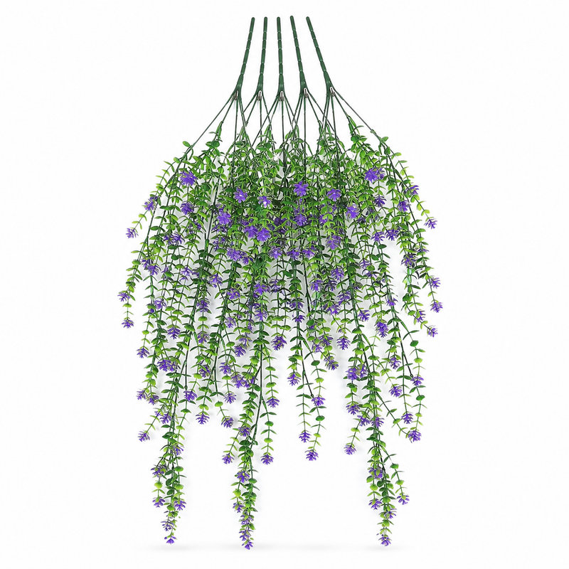 Ensemble de 3 guirlandes de lotus 30,31 "L Eucalyptus et camélia, Lotus, 3 pièces