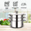 SQ Professional 4.5L Stainless Steel Steamer Pot
