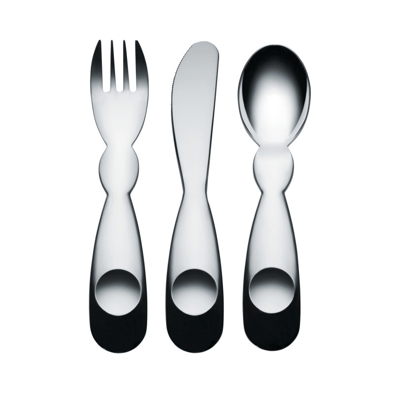 Alessi Stainless Steel Flatware Set