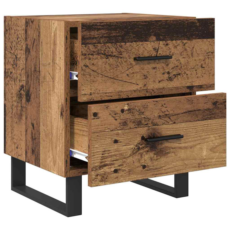 40cm W Manufactured Wood Bedside Table