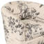 66 cm Wide Modern Barrel Chair with Upholstered Ottoman-983143097