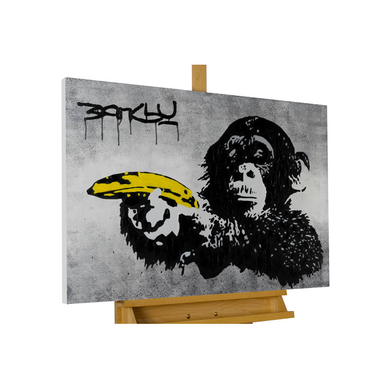 Acrylbild Banksy's Banana Joy