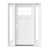 White is out of stock selected