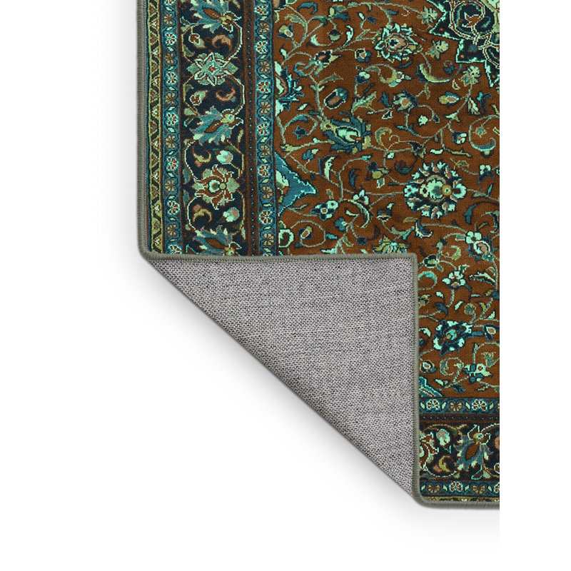 Tapis oriental en chenille tissé à la machine Camdan, Rectangle 5 pi x 7 pi