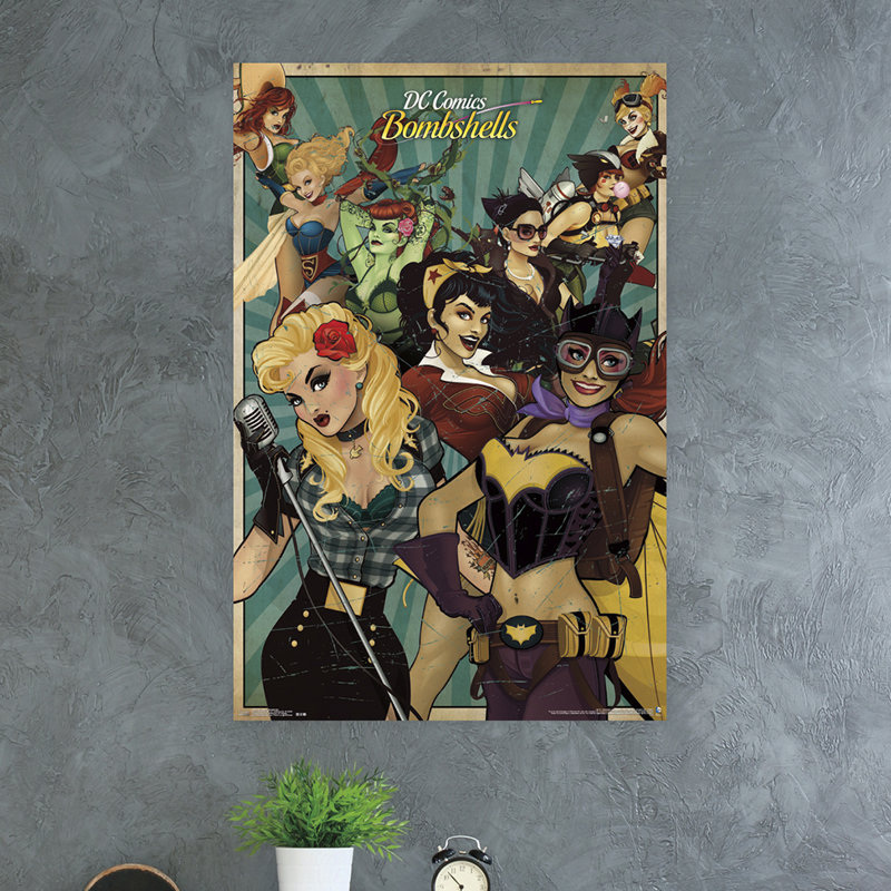 Impression sur papier dc bombshells
