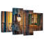 Lampe de rue Lilie la nuit-108835146
