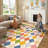 Colorful Diamond for Kids Washable Non-slip Rug-477690670-478553210
