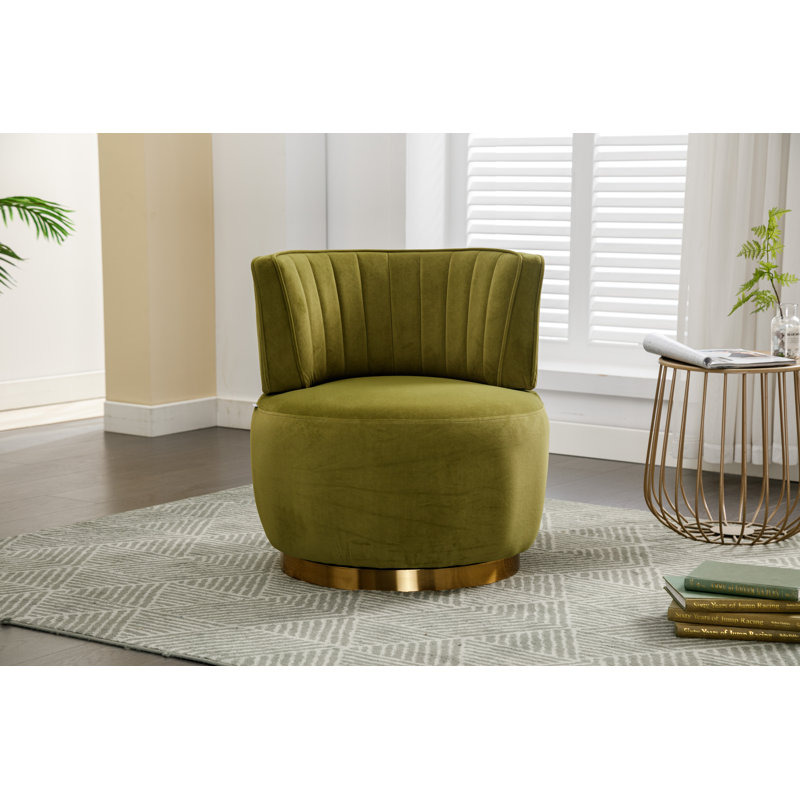 Maibach 25,2 de large, Velours vert olive