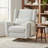 Karik 360° Swivel Upholstered Recliner With 5-Star Base & Pillow-114597583