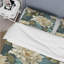 Ensemble de housse de couette damassé Baroque Green-1983325348