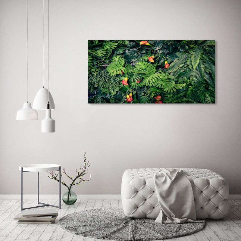 Exotic Jungle - Wrapped Canvas Print, 60cm H x 120cm W
