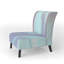 Fauteuil de chambre rembourré Marble