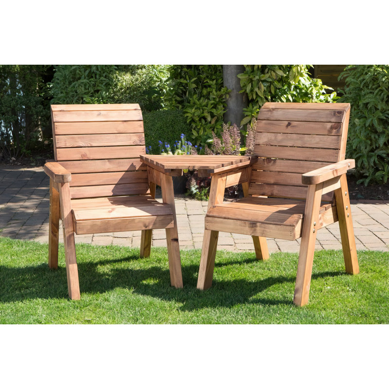 Tamura Solid Wood 2 - Person Conversation Set