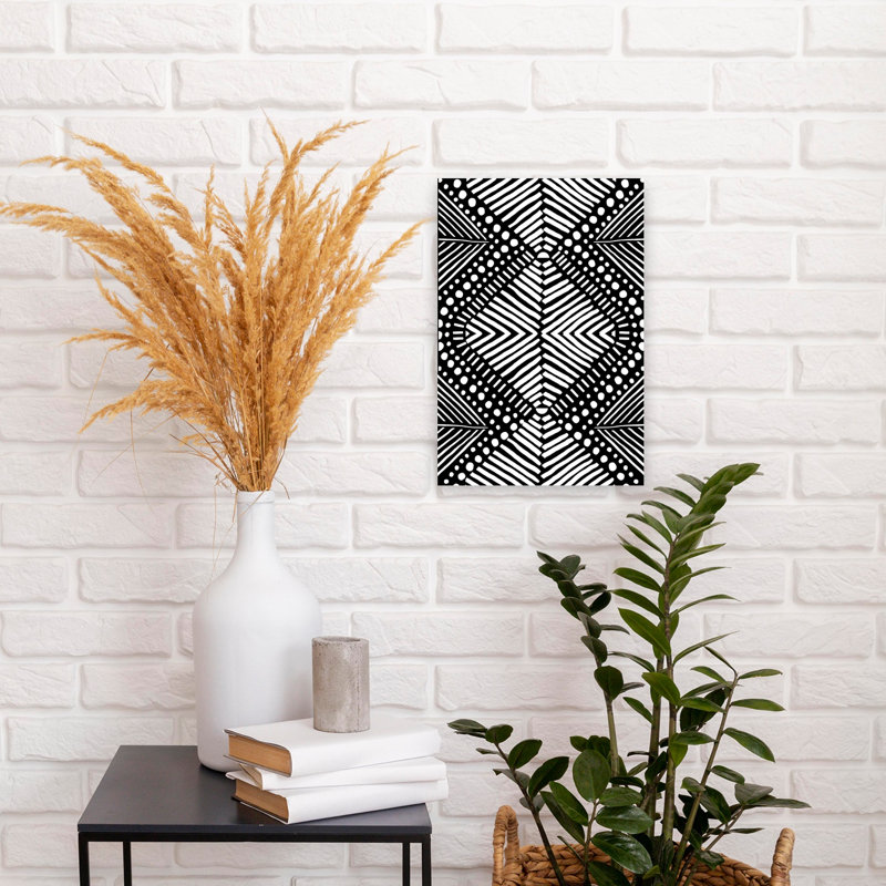 Tribal Abstract Contemporary Wall Art Print, 45.72cm H x 30.48cm W