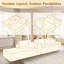 Canapé modulaire en velours côtelé désossé sans assemblage 2 pièces Cloudelle-622114938-622114919