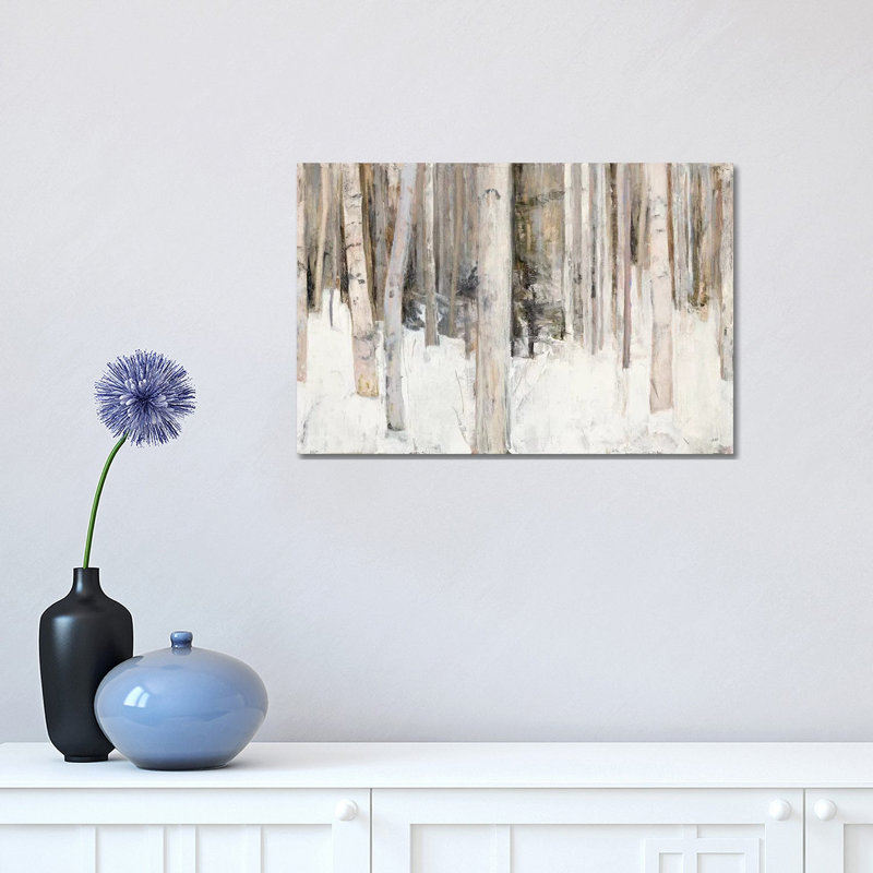 Warm Winter Light III by Julia Purinton - Wrapped Canvas Painting, 30.48 cm H x 45.72 cm W x 1.91 cm D