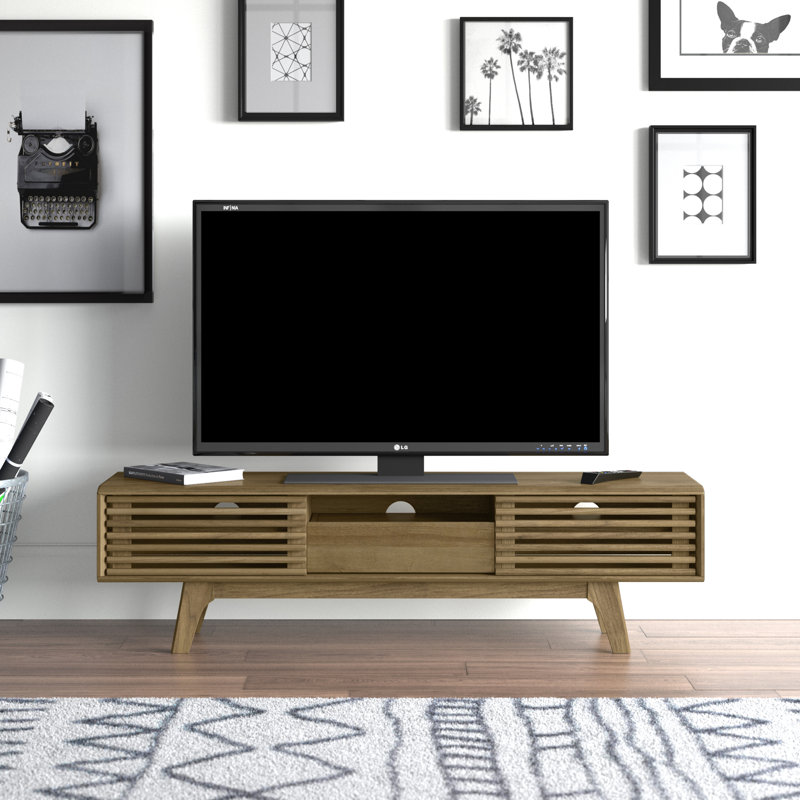 Emaline TV Stand for TVs up to 60", Riviera Oak