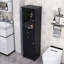 Armoire de rangement pour salle de bain, autoportante, avec tiroirs et tablettes de rangement-1622549282