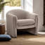 Chaise d'appoint contemporaine l 33,4 po, champignon-1876857742
