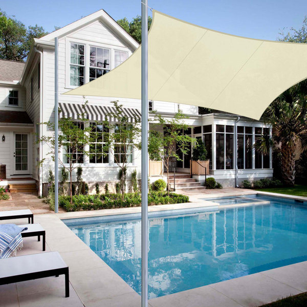 Yescom Patio 10' x 13' Rectangle Shade Sail | Wayfair