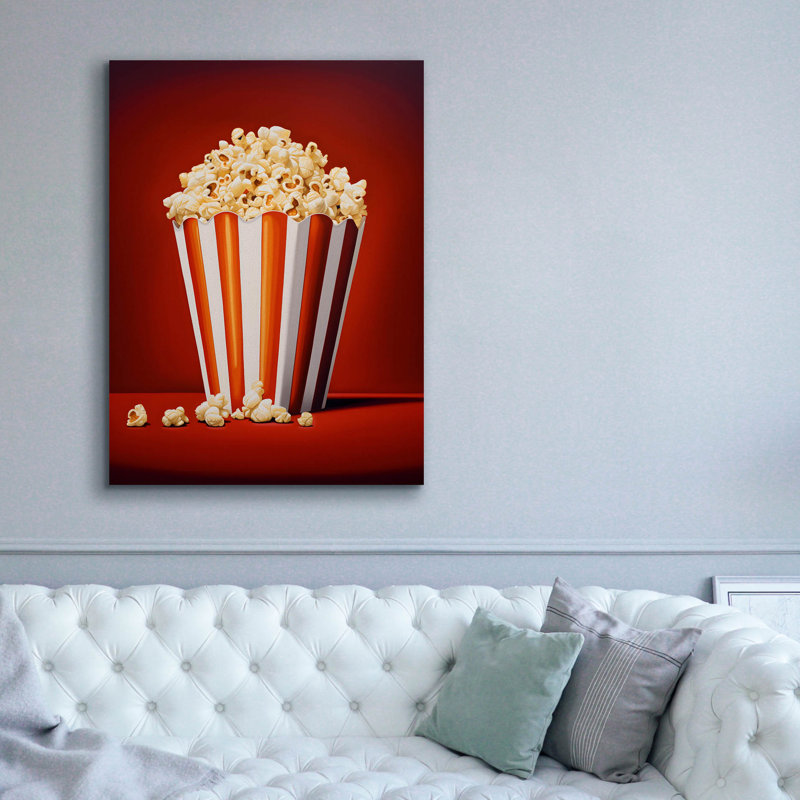 Toile épique «Popcorn Pop» par Andreas Magnusson, 40 po x 54 po