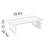 Rectangular simple solid wood rock table-109936620