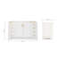 60" Single Bathroom Vanity Base Only-16826050