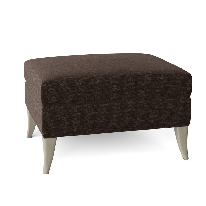 Kyle 26.5" Wide Rectangle Standard Ottoman, Hazelnut (8794 17), Almond Buff