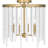 Dalesia Wood Semi Flush Mount