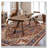 8X10 Ultra-Thin Washable Area Rug - Non-Slip Non-Shedding Vintage Boho Oriental Carpet For Living Room, Bedroom, Office-207150281