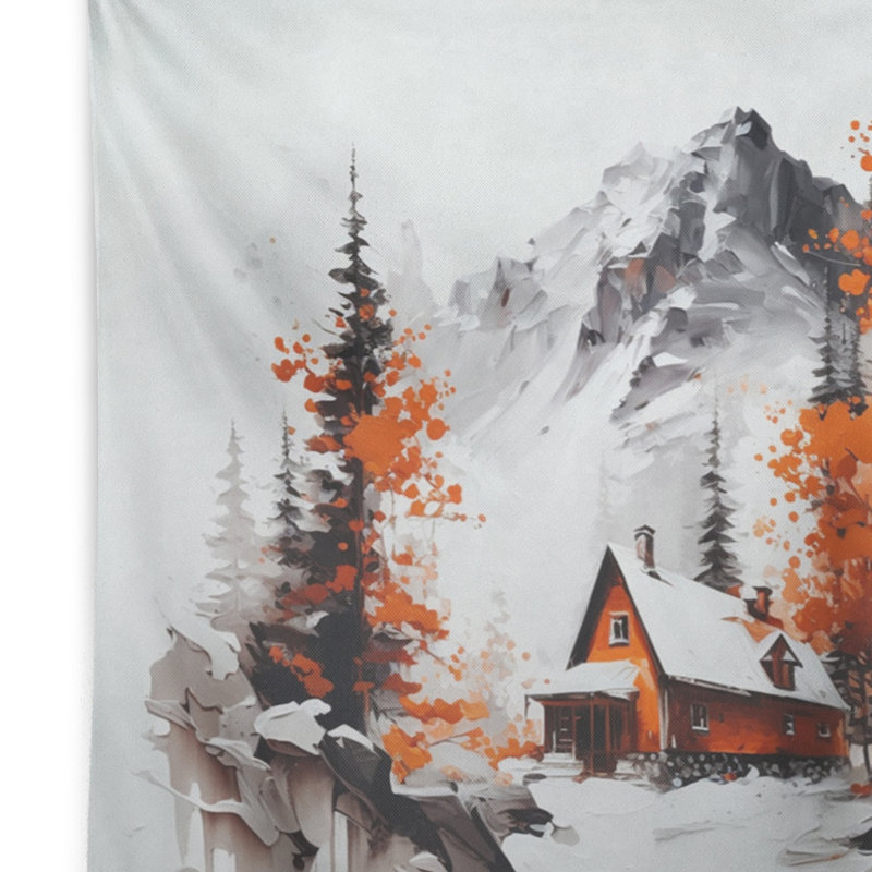 Polyester Tapestry, 32" H x 39" W